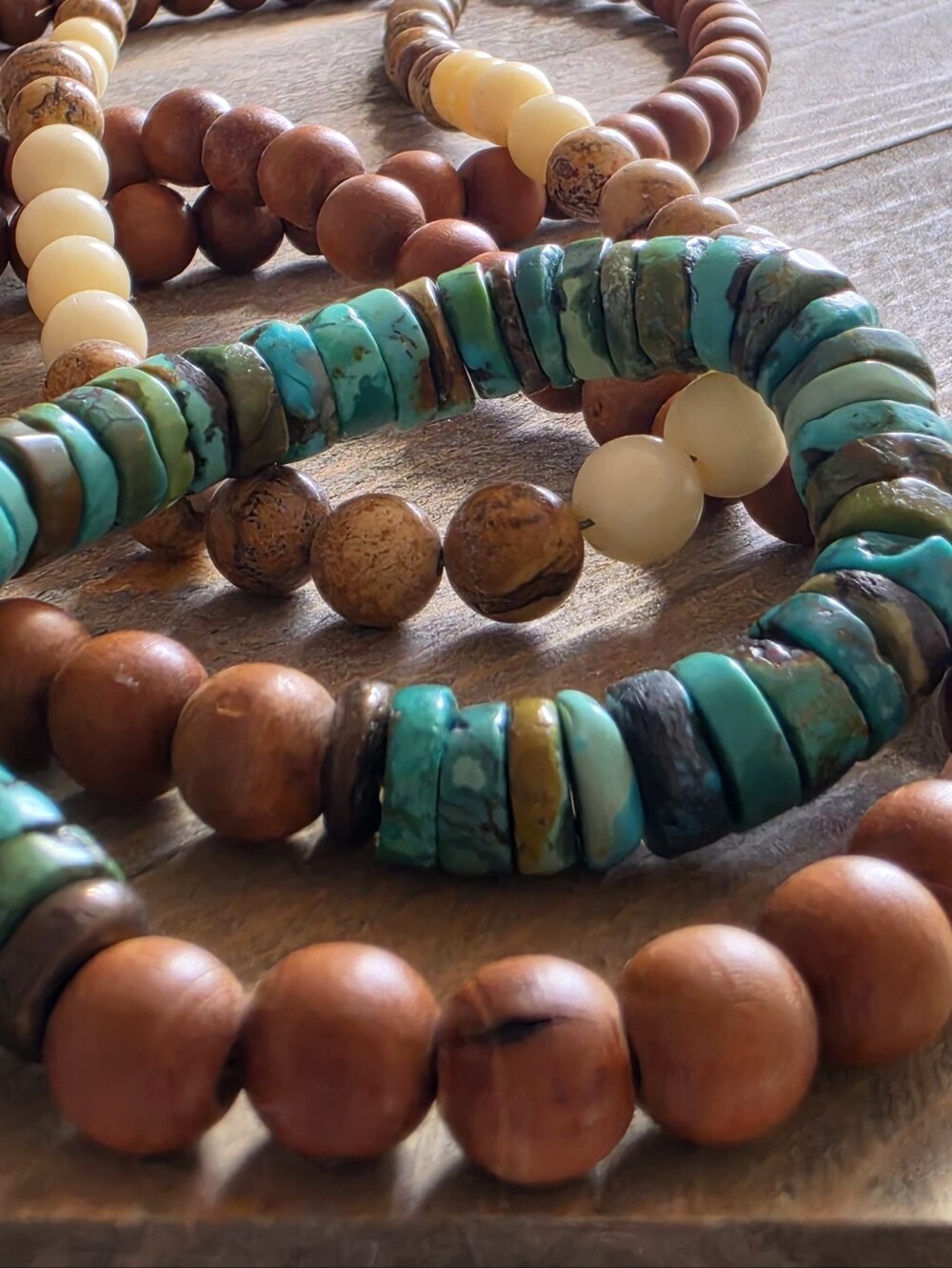 Turquoise & Jasper Necklaces